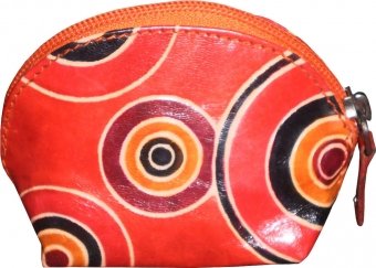 arpera | Leather Pouch | C11381-31A  | Orange