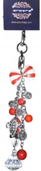 arpera | C11222.red bow charms