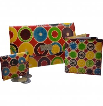 arpera |3 in 1 Leather Clutch | 88A-8C | Multicolor