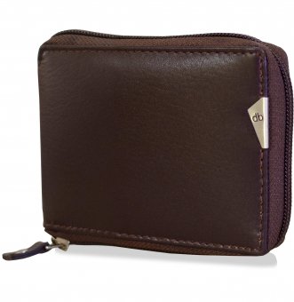  mypac-cruise Genuine Leather zip around wallet Brown C11560-2