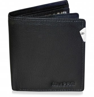 mypac-cruise  black Genuine Leather wallet C11574-1