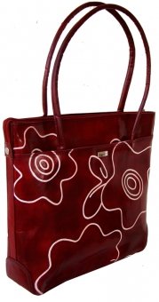 arpera | Leather Handbag | C11144B-4  | Maroon