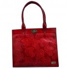 arpera | Leather Handbag | c11159-3 | Red