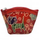 arpera  Leather Pouch C11405-3A Red